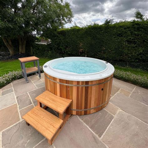 Recessed Hot Tub Premium Wifi Urban Cedar Hot Tubs And Saunas