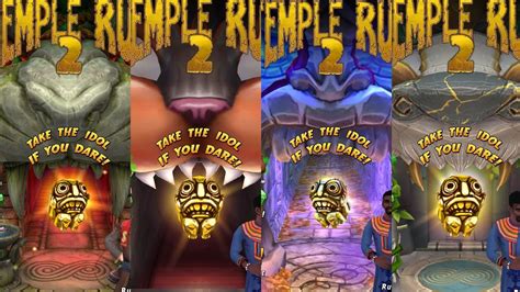 Temple Run Lost Jungle Vs Haunted Harvest Vs Spooky Ridge Vs