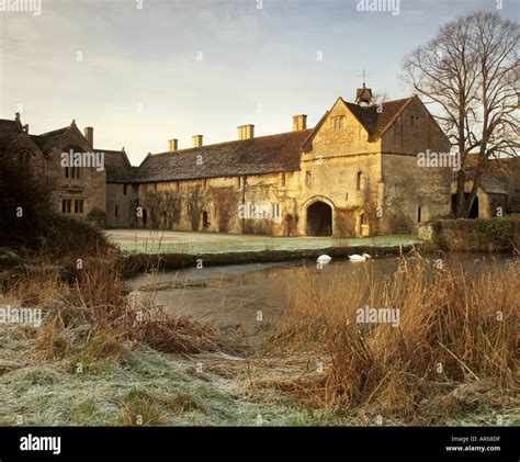 Great Chalfield Manor Wiltshire Stock Photo Alamy