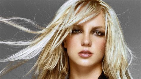 Wallpaper Face Blonde Eyes Long Hair Bangs Supermodel Britney