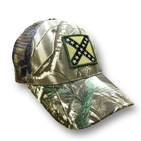 Mossy Oak Anv Hunters Hat Confederate Shop