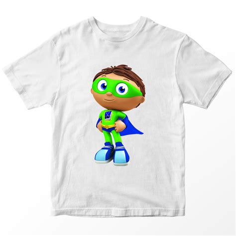 Super Why Whyatt Beanstalk Super Why T-Shirt, Children Costume Shirts ...