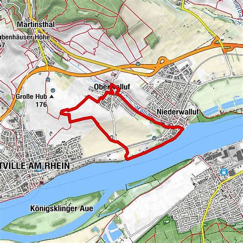 Riesling Schleife Rhein Und Reben BERGFEX Wanderung Tour Hessen