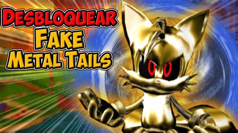 Como Desbloquear A Fake Metal Tails En Sonic Speed Simulator Youtube