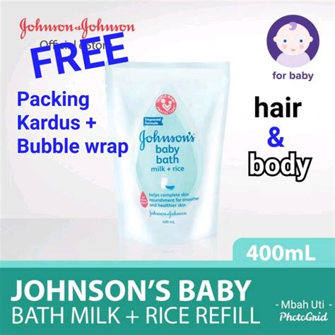 Jual Johnson Baby Bath Milk Rice Refill Ml Di Lapak Mbah Uti Bukalapak