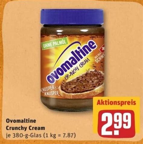 Ovomaltine Crunchy Cream 380g Angebot Bei REWE Center