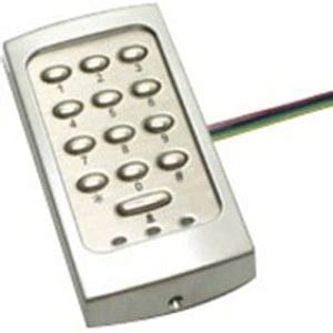 Paxton Compact Vandal Resistant Metal Keypad