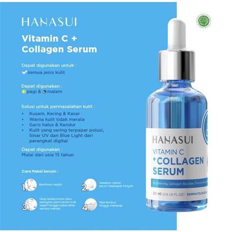 Jual SERUM HANASUI Gold Anti Acne VIT C COLLAGEN Shopee Indonesia