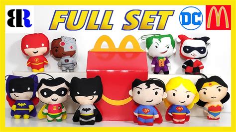 Dc Super Heroes Mcdonald S Happy Meal Toy Justice League