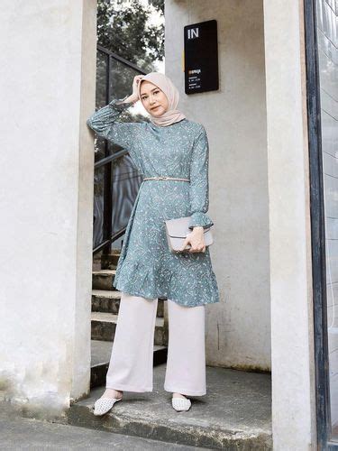 10 Mix And Match Celana Kulot Untuk Hijabers