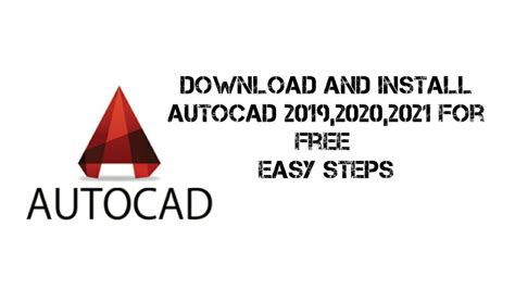 Autocad 2020 2021 Installation Guide How To Download And Install