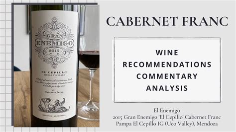 Gran Enemigo El Cepillo Cabernet Franc San Carlos Uco Valley