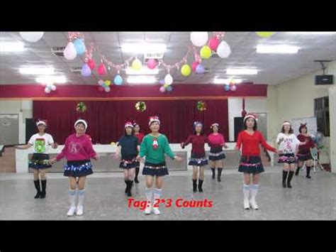 It S Christmas Line Dance Walk Through Youtube