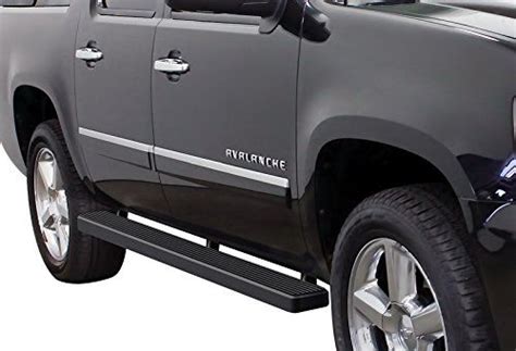 Aps Ibcz4977 Black 5 Running Board Iboard Third Generation For Selected Chevy Avalanche