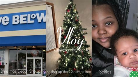 Sahm Vlog Christmas Decor Shopping Mini Shein Haul Decorating