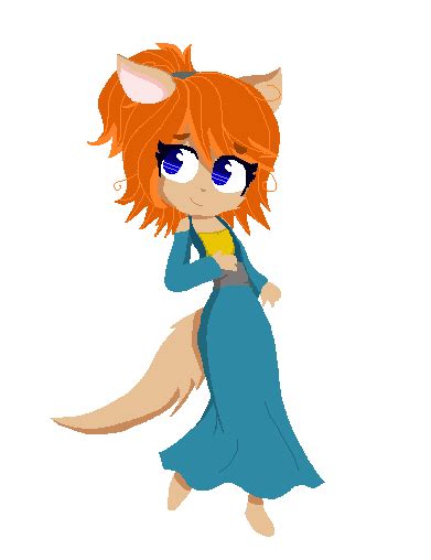 Chibi In Pixels Ginger Dust An Elysian Tail By Cutexiora On Deviantart