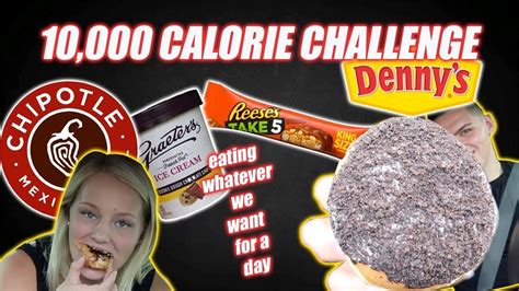 10 000 CALORIE CHALLENGE EPIC CHEAT DAY YouTube