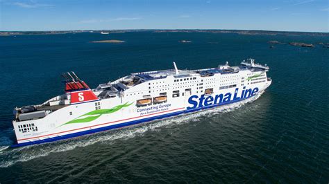 Stena Scandinavica Ropax Vessel Between Gothenburg And Kiel Stena