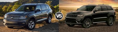 2020 Volkswagen Atlas Vs 2020 Jeep Grand Cherokee Farmington Hills Mi