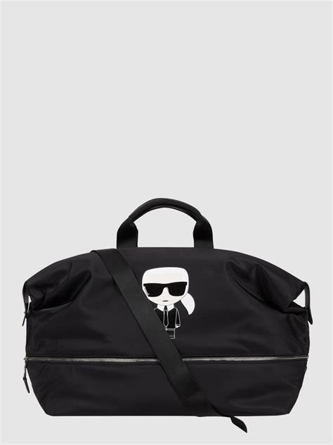 Karl Lagerfeld Weekender Mit Abnehmbarem Schulterriemen Black Online