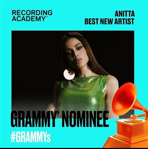 Anitta é Indicada Ao Grammy 2023 Como Melhor Artista Revelação Do Ano