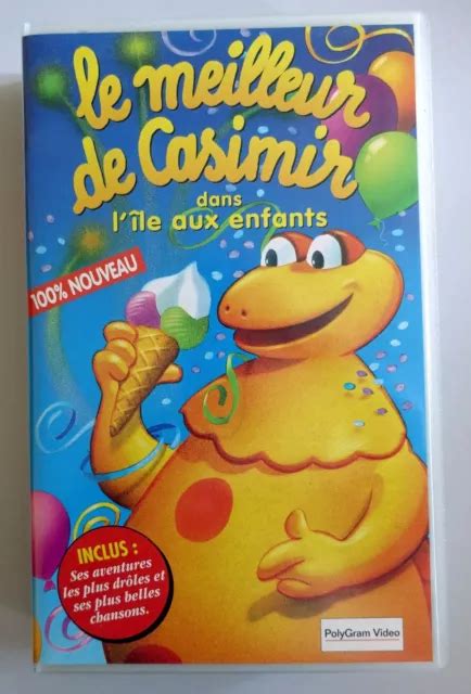 Vhs Cassette Vid O Meilleur Casimir Ile Aux Enfants Polygram Ina Tf