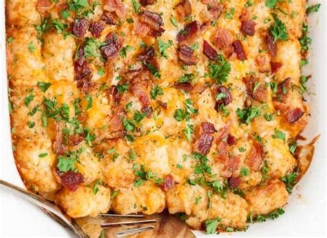 Florence Carmela On Twitter Recipeoftheday Cheesy Tater Tot Sausage