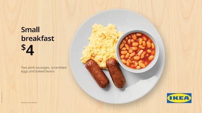 IKEA Breakfast Menu Australia | Restaurant Food Menu - IKEA