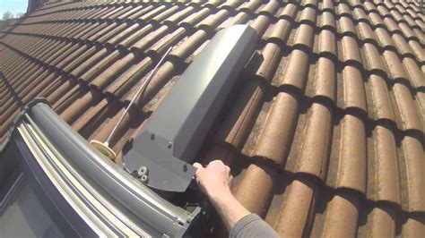 Velux Rollladen Klemmt Reparatur Momentfeder Austauschen YouTube