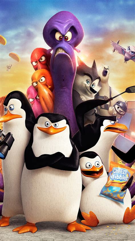 1080x2340px Free Download Hd Wallpaper Penguins Of Madagascar Movie Penguins Of Madagascar