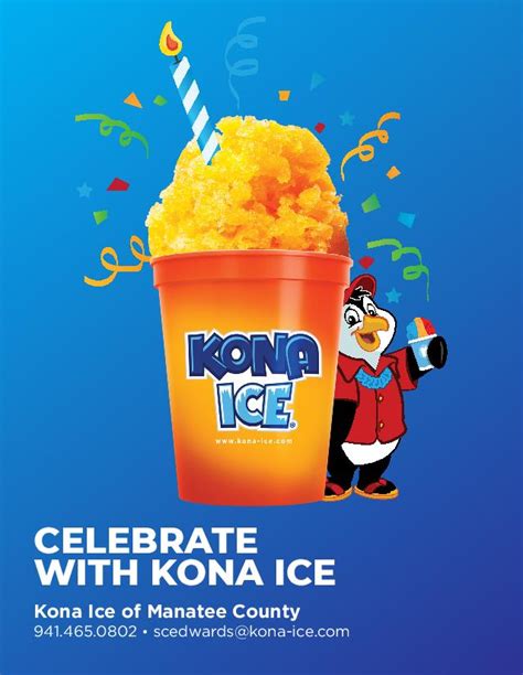 Kona Ice Of Manatee County Macaroni Kid Bradenton