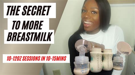 How To Increase Milk Supply Overnight How I Produced At Least 60oz Of