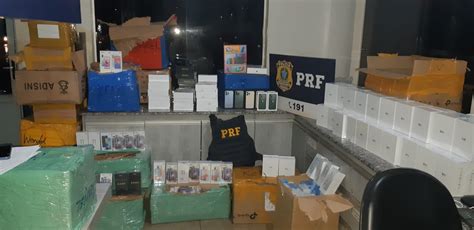 Prf Apreende Mais De R 1 Milhão Em Equipamentos Do Paraguai Go In Foco