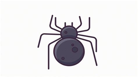 Moving Spider Gif