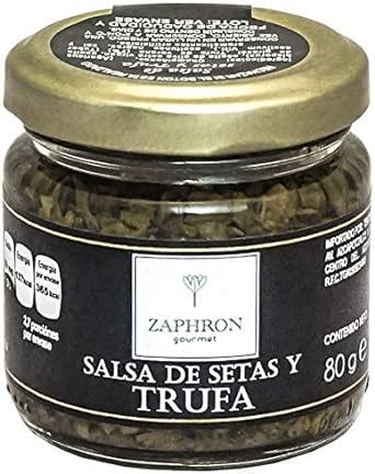 Zaphron Gourmet Salsa De Setas Y Trufa 80 Gramos Amazon Mx