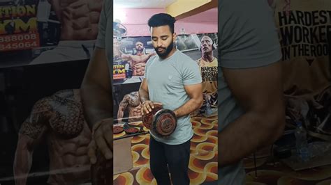 Correct Form Of Bicep Workout Biceps Karne Ka Sahi Tarika Fitnesstips