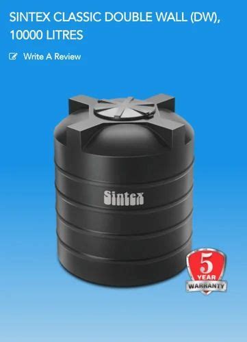 SINTEX Black Water Tank At Rs 8 65 Litre Sintex Water Tanks In