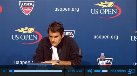 Federer Advances To Second Round At Us Open Fedfan