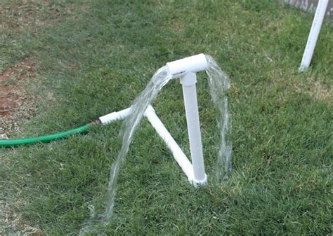 Make Your Own Sprinkler With Pvc Pipes Frugal Fun For Boys And Girls