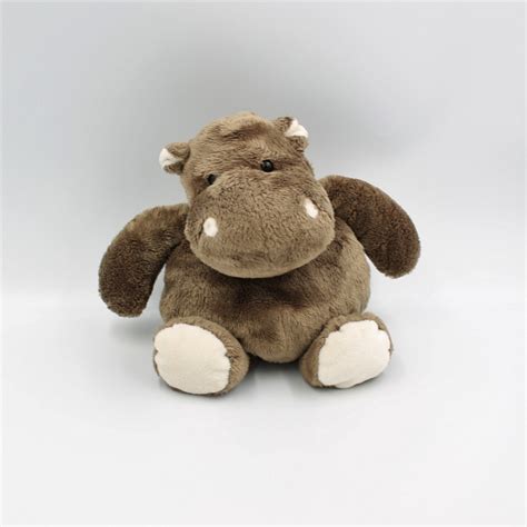 Doudou Hippopotame Marron HISTOIRE D OURS