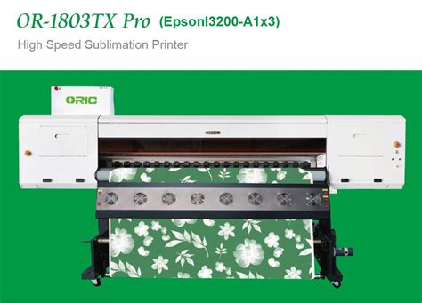 OR 1803TX Pro 1 8m High Speed Sublimation Printer From China