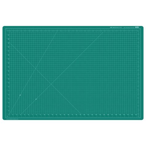 Departments - Art Alternatives Self-Healing Cutting Mat 24"x36" Green & Black