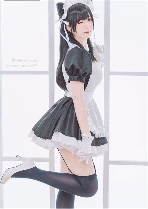 Cute Maid Cosplay Outfit