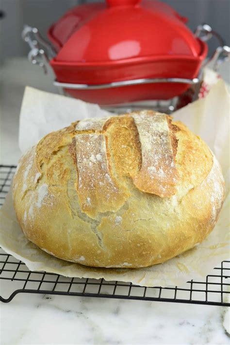 No Knead Dutch Oven Bread Chef Lola S Kitchen