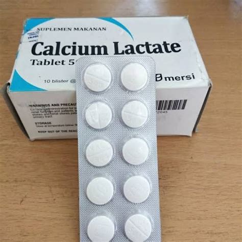 Jual Calcium Lactate Mg Vitamin Ibu Hamil Box Shopee Indonesia