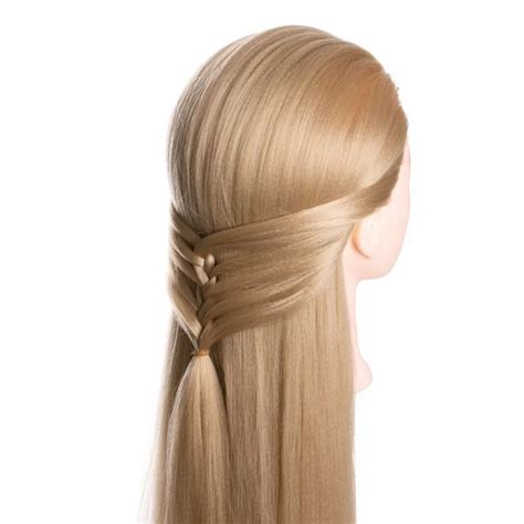 Kopf Puppen Für Friseure 70 Cm Haar Synthetische Mannequin Kopf