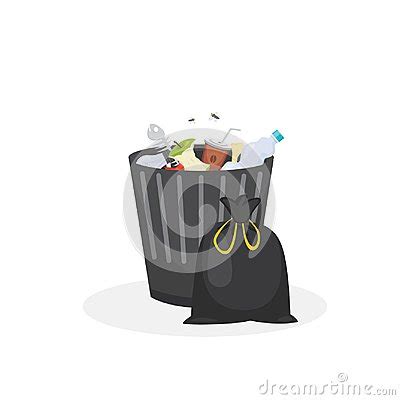 Garbage Container Stock Vector Illustration Of Urban