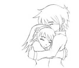 Couple Hugging Drawing At Getdrawings Free Download