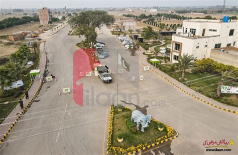 Kanal Farm House Plot For Sale In Iqbal Block Safari Garden Housing