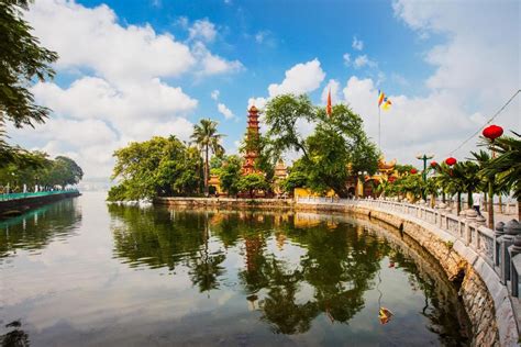 West Lake Ho Tay In Hanoi Trip Canvas